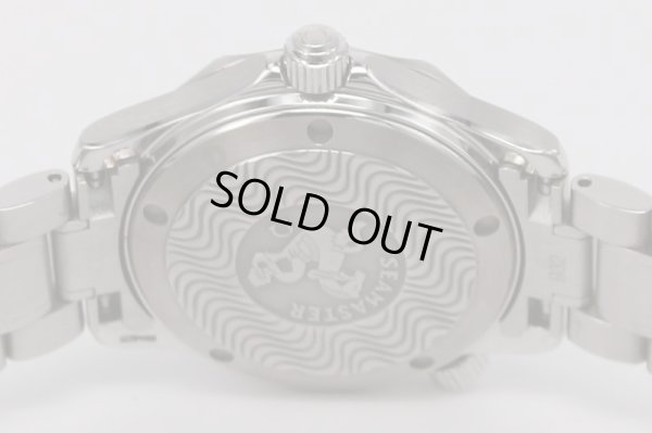 オメガ　シーマスタープロ300　2262.50　黒文字盤　裏面拡大