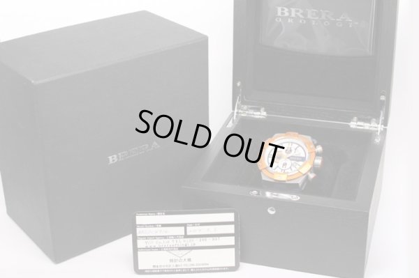  ブレラ　オロロジ　スーパースポルティボ　BRSSC4916　ベージュ文字盤　箱