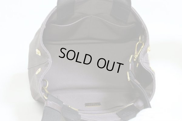 プラダ カナパ ミニトート B2439G カフェ 中身