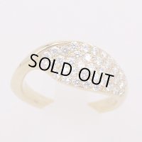 星の砂　K18 ダイアイリリング 0.78ct 6.10g