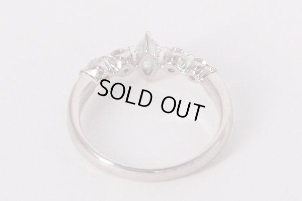 PT900 ダイアイリリング 0.231ct 0.38ct 4.20g　裏面