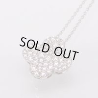 K18WG ダイアイリペンダントネックレス 1.730ct 7.60g