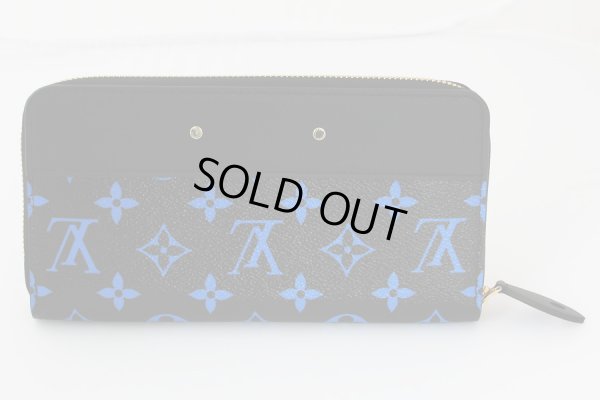 ルイ・ヴィトン ジッピー・ウォレット M67235 ブルー 裏面