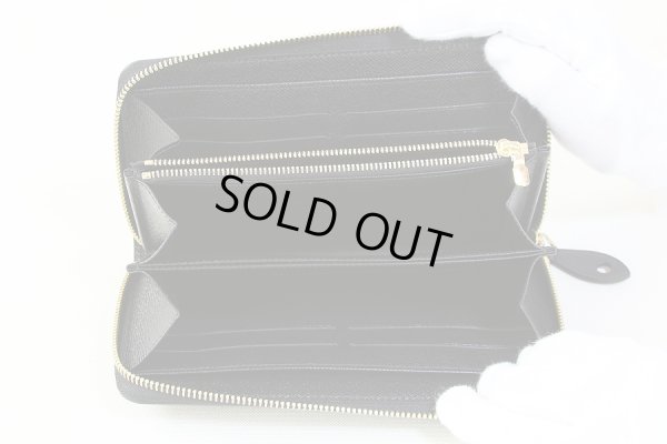 ルイ・ヴィトン ジッピー・ウォレット M67235 ブルー 中身