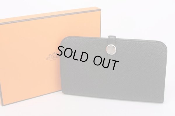 エルメス ドゴンGM 043070CK-89 ブラック/SIV金具 箱