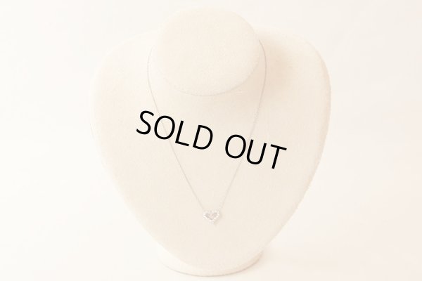 ティファニー PT950 センチメンタルハート ダイアイリペンダントネックレス 3.50g　イメージ