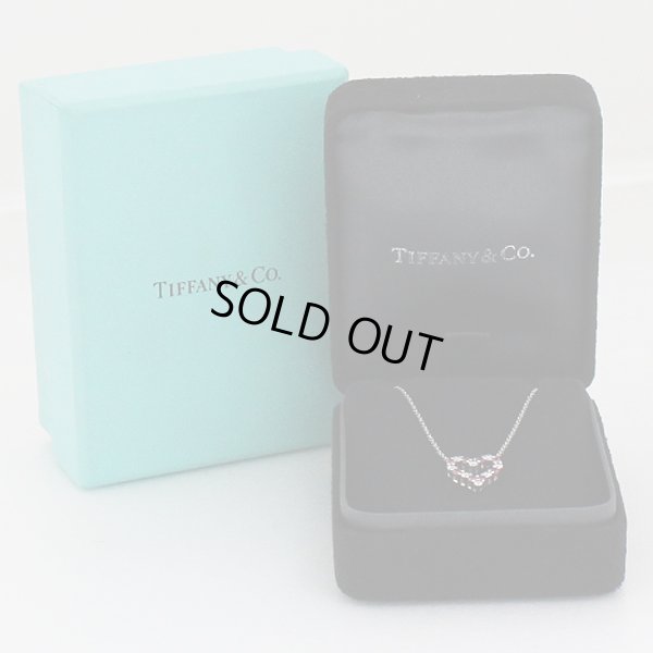 ティファニー 750YG シグネチャー ダイアイリペンダントネックレス 4.40g　箱
