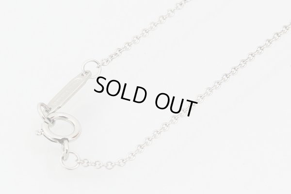 ティファニー PT950 センチメンタルハート ダイアイリペンダントネックレス 3.50g　留め具