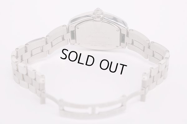 カルティエ　ロードスターSM 2675  2009年限定水色文字盤　ブレス