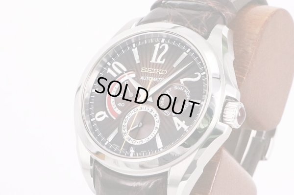 セイコー　ブライツ　SDGC017　バカルディ限定　茶文字盤　サイド　革ベルト