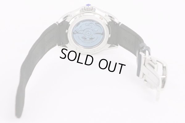 ブライツ　SDGC017　バカルディ ボンベイサファイア限定　青文字盤　革ベルト