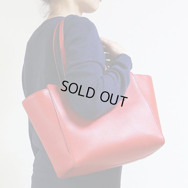 グッチ スウィング・レザートート 354408.493075 レッド 掛けたイメージ