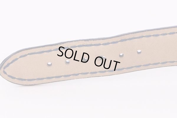 ブルガリ　ソロテンポ　ST35S　青文字盤　ベルト穴