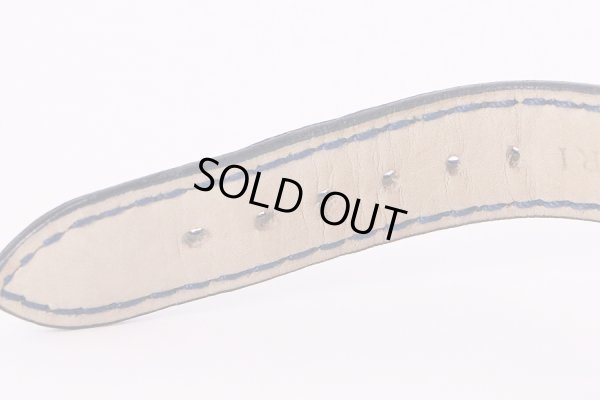 ブルガリ　ソロテンポ　ST29S　青文字盤　ベルト穴