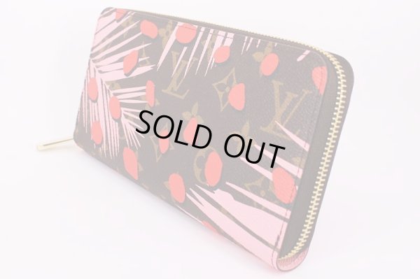 ルイ・ヴィトン ジッピー・ウォレット M41908 ジャングル・ドット サイド