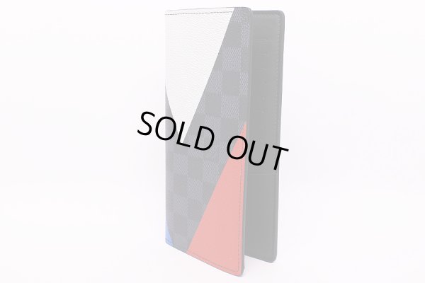 ルイ・ヴィトン　ポルトフォイユ・ブラザ　N41593　アメリカズカップ　サイド