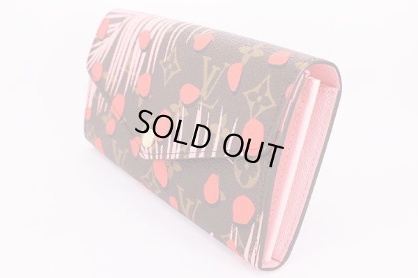 ルイ・ヴィトン ポルトフォイユ・サラ M42576 パーム・ドット サイド