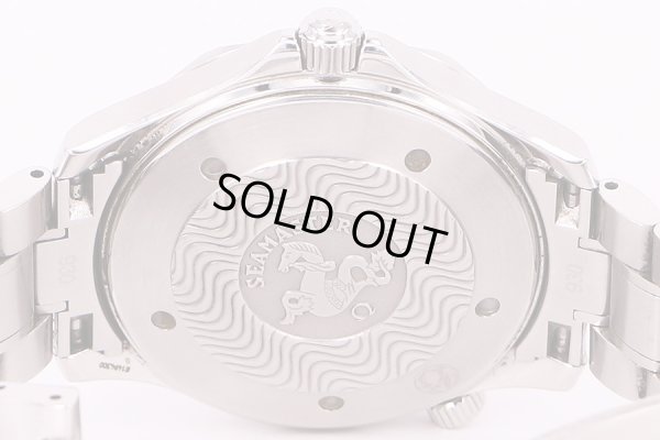 オメガ　シーマスター　2254.50　黒文字盤　裏面拡大