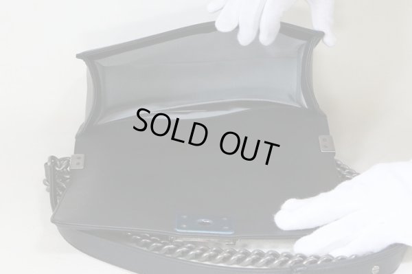 シャネル ボーイシャネル チェーンショルダーバック A67086 ブラック 中身