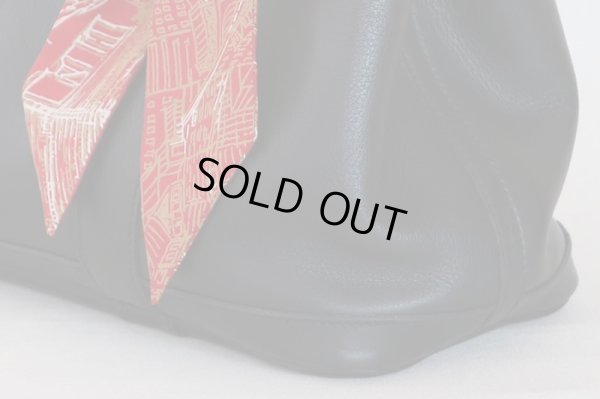 エルメス　ガーデンパーティ ツイリー TPM ブラック 銀座限定　サイド下部