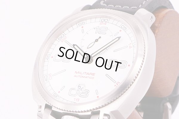 アノーニモ　ミリターレ　オートマティコ2010　白文字盤　限定　サイド