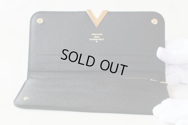 ルイ・ヴィトン　ポルトフォイユ・キモノ M56175 ノワール　中身