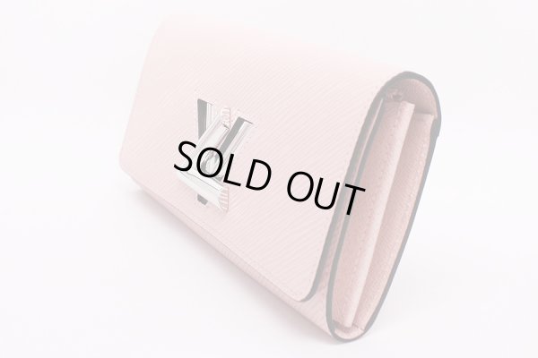 ルイ・ヴィトン ポルトフォイユ・ツイスト M61178 ローズ・バレリーヌ サイド