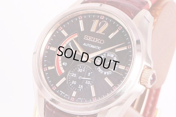 セイコー　ブライツ　SDGC030　コットンクラブ限定　ボルドー文字盤　サイド
