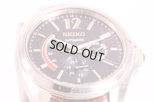 セイコー　ブライツ　SDGC030　コットンクラブ限定　ボルドー文字盤　ベゼル　傷