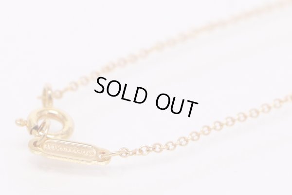 ティファニー 750PG エンチャントハートキーペンダントネックレス 5.00g　チェーン