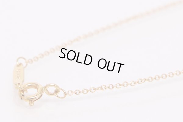 ティファニー 750PG エンチャントハートキーペンダントネックレス 5.00g　留め具