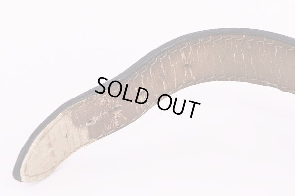 レビュートーメン　アルティマーク　黒文字盤　ベルト汚れ