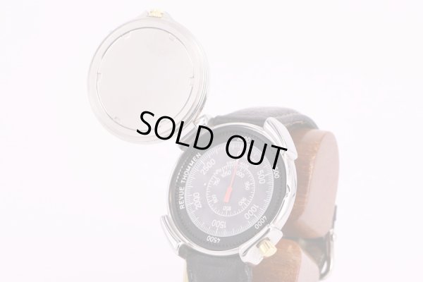 レビュートーメン　アルティマーク　黒文字盤　高度計ユニット