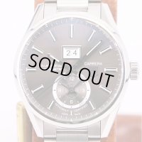 タグ・ホイヤー　カレラ　グランドデイト　GMT　WAR5012　黒鉄文字盤