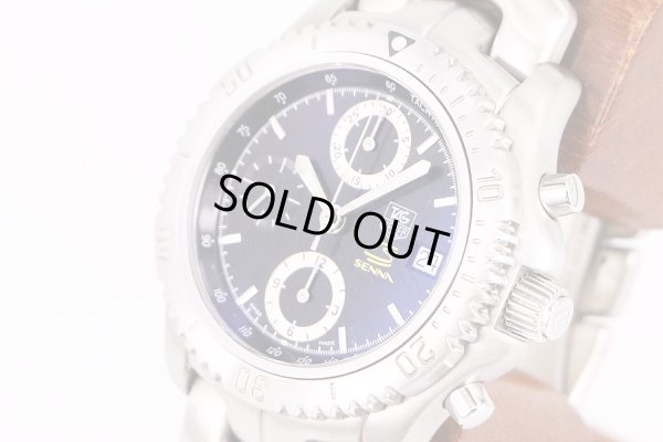 タグ・ホイヤー　リンク　クロノグラフ　CT5114　アイルトン・セナ限定　黒文字盤　サイズ