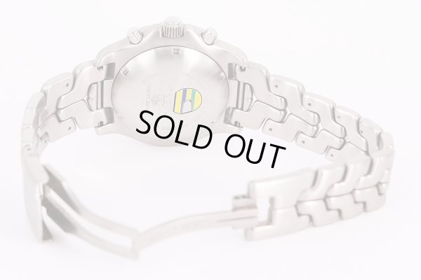 タグ・ホイヤー　リンク　クロノグラフ　CT5114　アイルトン・セナ限定　黒文字盤　ブレス