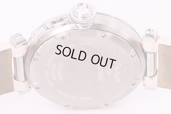 カルティエ　パシャCメリディアン　2377　2004Xmas限定　裏面拡大