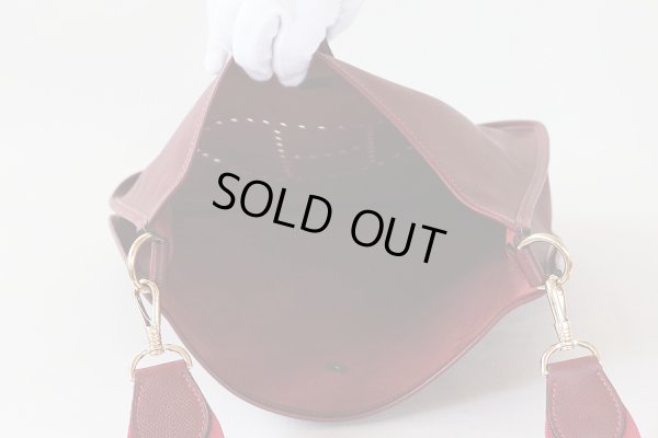 エルメス エヴリン1 GM ボルドー 中身