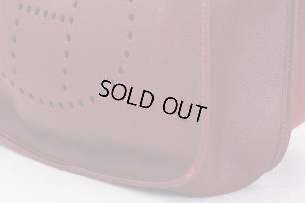 エルメス エヴリン1 GM ボルドー サイド下部