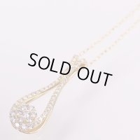 K18 ダイアイリペンダントネックレス 1.500ct 8.90g