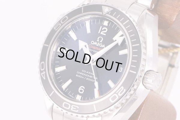 オメガ　プラネットオーシャン　2232.30.42　黒文字盤　サイド