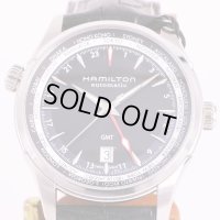 ハミルトン　ジャズマスタ－GMT　H326950　黒文字盤