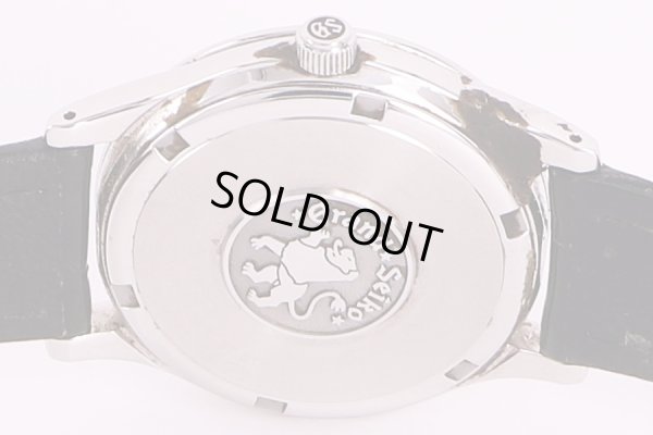 セイコー　グランドセイコー　SBGF029 8S55-0AA0 　白文字盤　裏面拡大