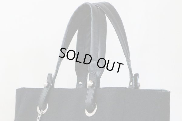 シャネル パリビアリッツMM A34209 ブラック サイド上部