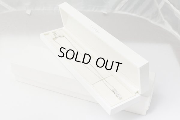 タサキ　K18WG ダイアイリペンダントネックレス 0.20ct 4.50g　箱