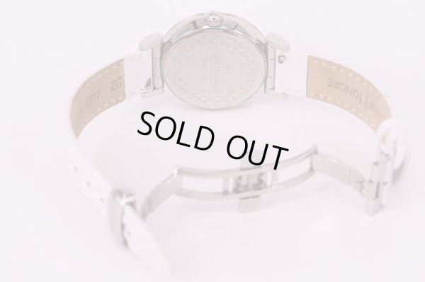 サントノーレ　オペラダミエ　752011.1-G14　白文字盤　8P　革ベルト