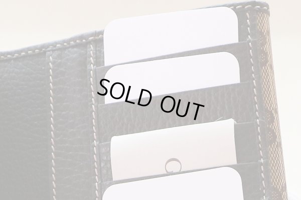 グッチ GGクリスタル Wホック長サイフ 231837.0959 ベージュ/ブラウン カードケース