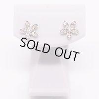 K18WG ダイアイリピアス 0.15ct*2 1.60g