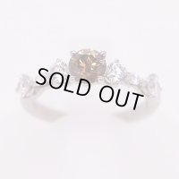 カシケイ   PT900 ダイアイリリング 0.564ct 0.55ct 3.90g