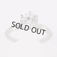 ティファニー　PT950 ダイアイリリング 1.14ct 4.30g